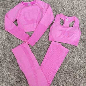 NWOT vital seamless workout LONG SLEEVE  size xs pink long sleeve